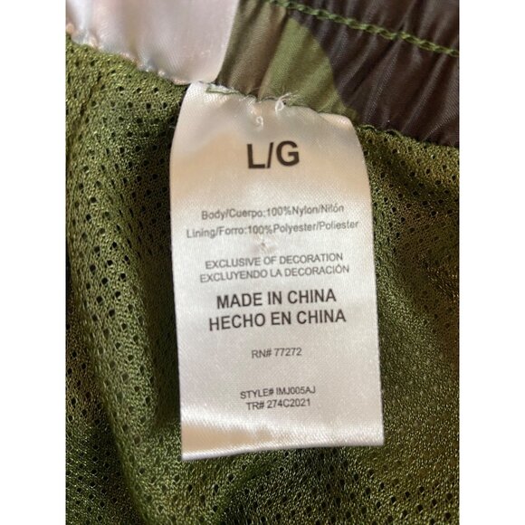 Isaac Morris IML Womens Large Camouflage Cargo Pants Elastic Waist & Drawstring - Picture 8 of 8